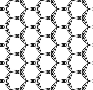 Vektör modern dikişsiz geometri deseni
