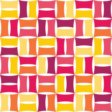 Vektör modern dikişsiz geometri deseni