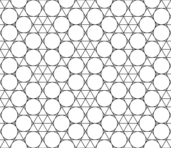 Padrão de geometria sem costura moderna vetorial —  Vetores de Stock