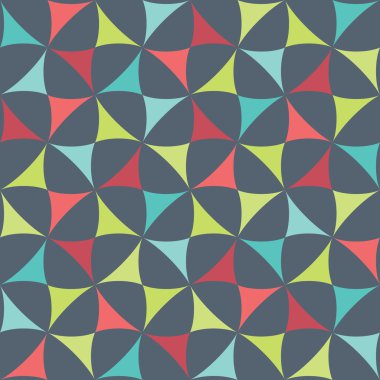 Vektör modern dikişsiz geometri deseni