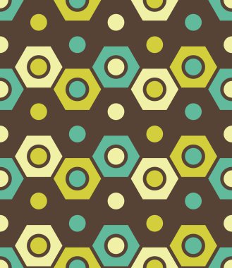 hipster geometri yastık modeli