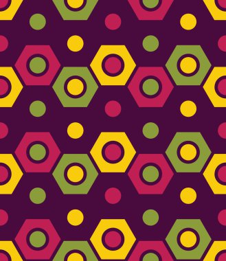 hipster geometri yastık modeli