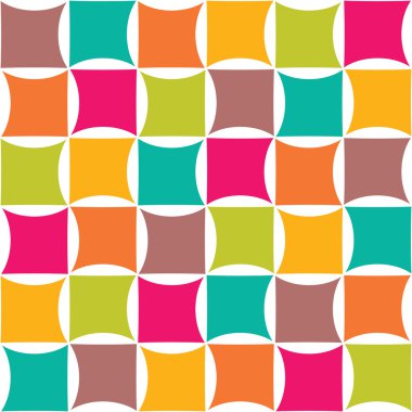 Soyut geometrik hipster moda yastık modeli  