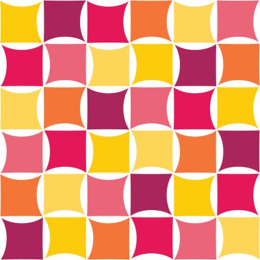 Soyut geometrik hipster moda yastık modeli