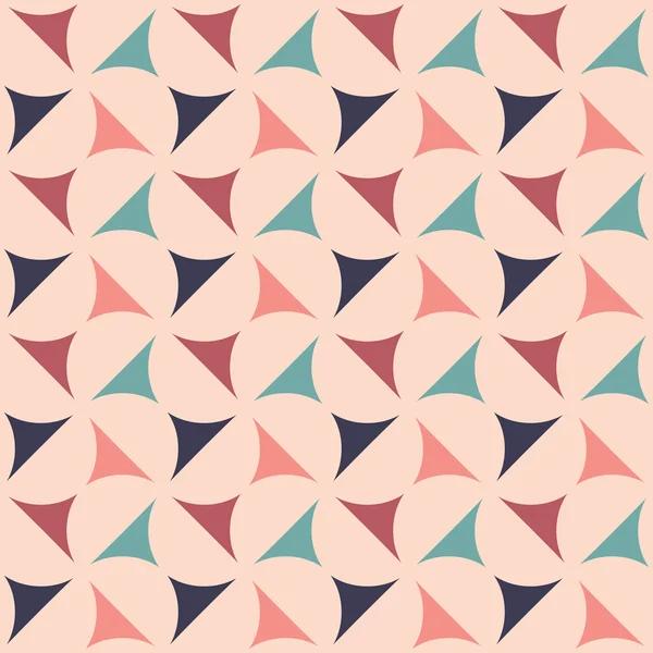 Modèle abstrait d'oreiller de mode hipster géométrique — Image vectorielle