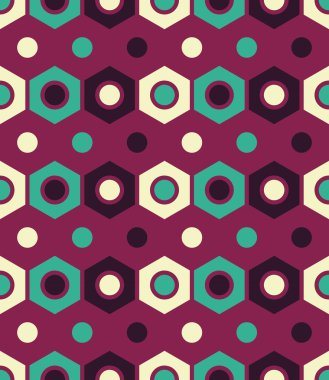 Soyut geometrik hipster moda yastık modeli