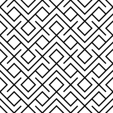 Soyut geometri moda yastık modeli