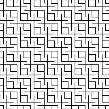 Soyut geometri moda yastık modeli