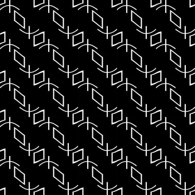 Soyut geometri moda yastık modeli