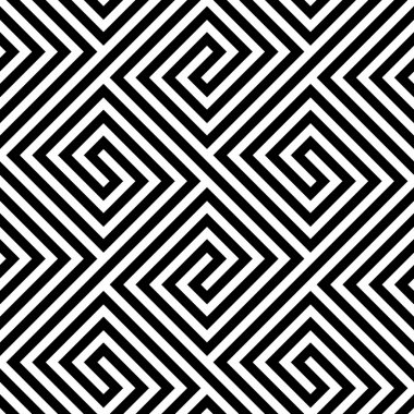 Soyut geometri moda yastık modeli