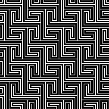 Soyut geometri moda yastık modeli