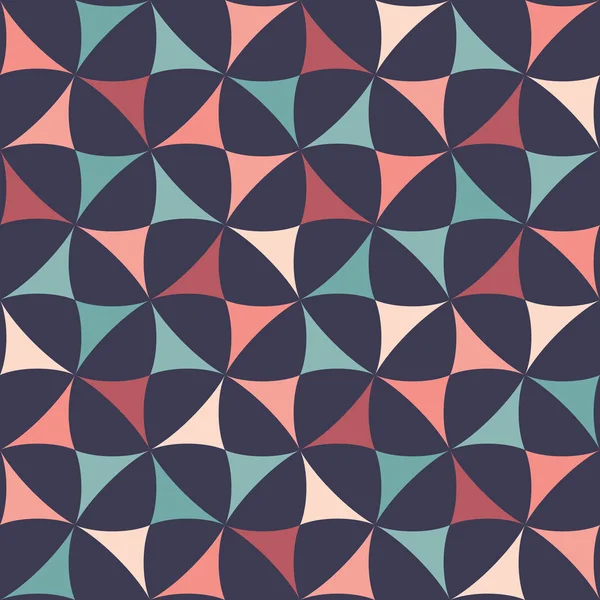 Padrão de travesseiro de moda geometria abstrata — Vetor de Stock