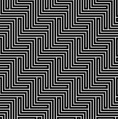 Soyut geometrik hipster moda yastık boho desen