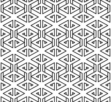 Soyut geometrik hipster moda yastık boho desen