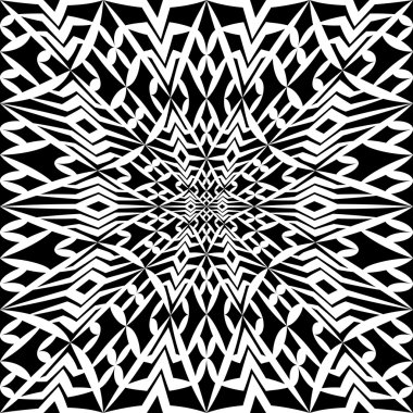 Soyut geometrik hipster moda yastık boho desen