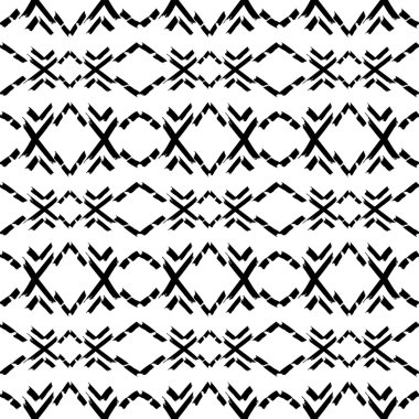 Soyut geometrik hipster moda yastık boho desen