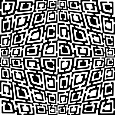 Soyut geometrik hipster moda yastık boho desen