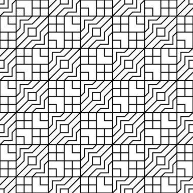 Soyut geometrik hipster moda yastık boho desen