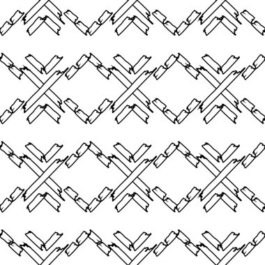 Soyut geometrik hipster moda yastık modeli