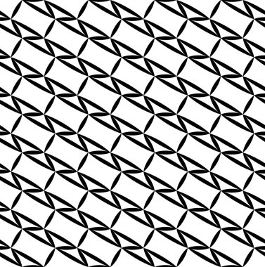 Soyut geometrik siyah beyaz hipster moda yastık modeli