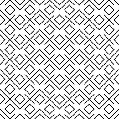 Soyut geometrik siyah beyaz hipster moda yastık modeli