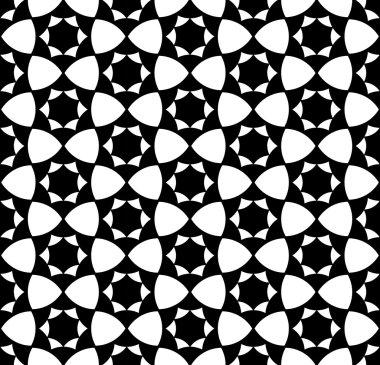 Soyut geometrik siyah beyaz hipster moda yastık modeli