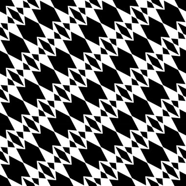 Soyut geometrik siyah beyaz hipster moda yastık modeli