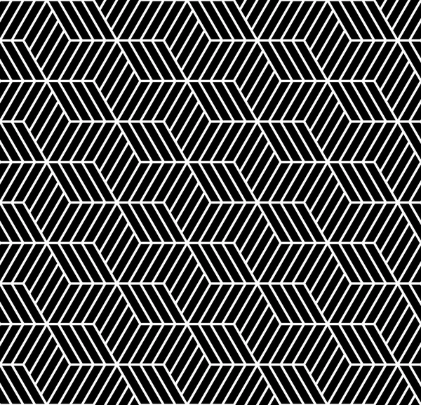 Patrón de almohada de moda hipster blanco y negro geométrico abstracto — Archivo Imágenes Vectoriales