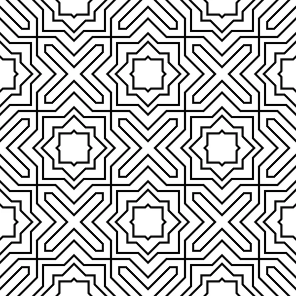 Абстрактные геометрические черно-белые модные подушки хипстеров — стоковый вектор