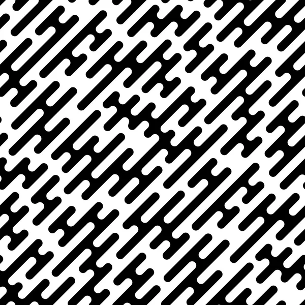 Soyut geometrik siyah beyaz hipster moda yastık modeli — Stok Vektör