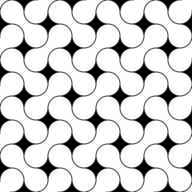 Vektör modern sorunsuz geometri desen zikzak, siyah ve beyaz soyut geometrik arka plan, duvar kağıdı baskı, tek renkli retro doku, hippi moda tasarımı