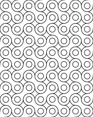 Vektör modern sorunsuz geometri desen anahtarı