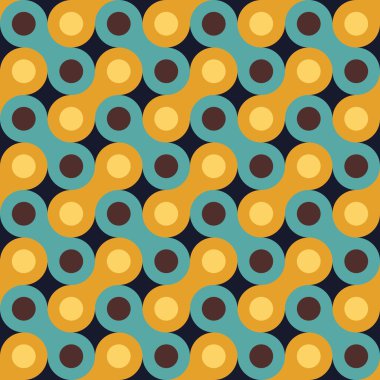 Vektör modern kesintisiz renkli geometri desen, İngiliz anahtarı