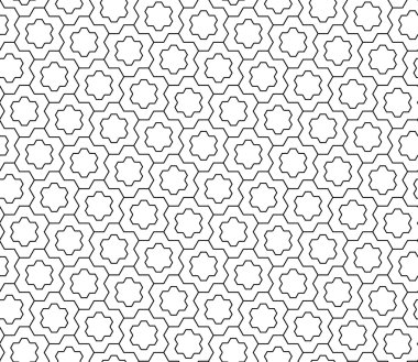 Vektör modern sorunsuz geometri desen kar tanesi