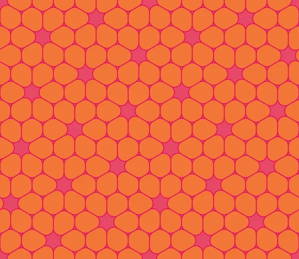 Vecteur moderne motif géométrique coloré sans couture, fleurs — Image vectorielle