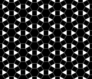 Vector modern seamless geometry pattern wheel, black and white
