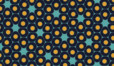Vector modern seamless colorful geometry pattern, cells, color blue yellow abstract geometric background, trendy multicolored print, retro texture, hipster fashion design