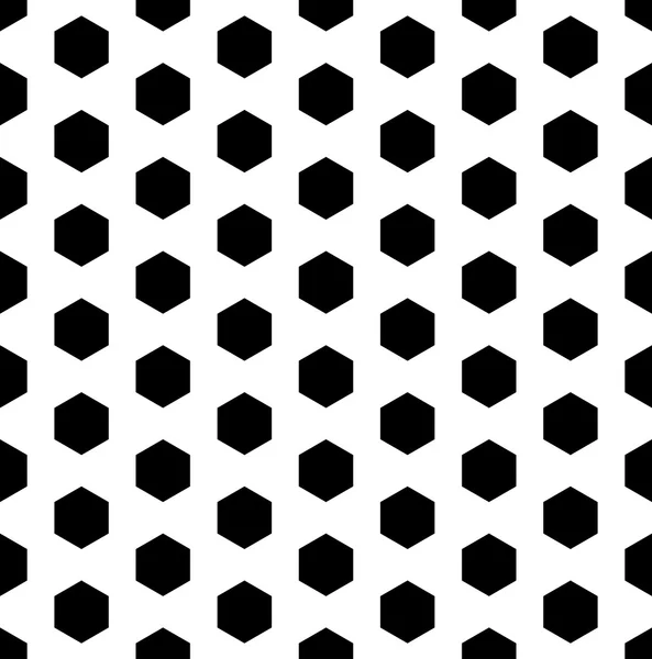 Vector modern seamless geometry pattern hexagon, black and white abstract geometric background, trendy print, monochrome retro texture, hipster fashion design — Διανυσματικό Αρχείο