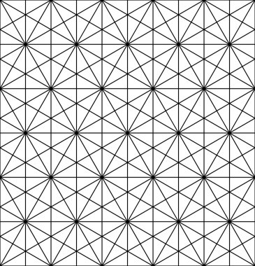 Vector modern seamless sacred geometry pattern grid, black and white abstract geometric background, trendy print, monochrome retro texture, hipster fashion design