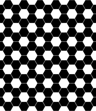 Vector modern seamless geometry pattern hexagon, black and white abstract geometric background, trendy print, monochrome retro texture, hipster fashion design