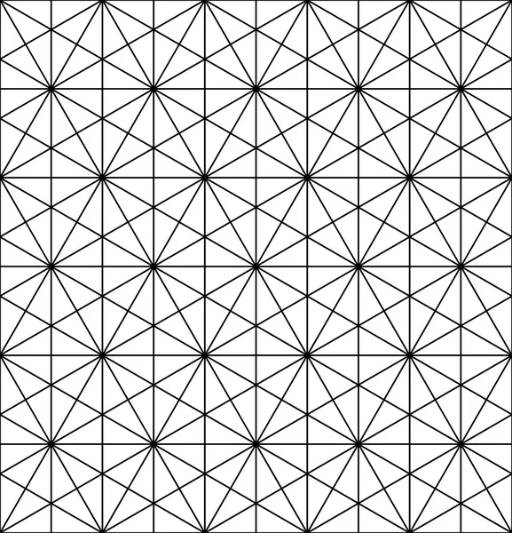Vector modern seamless sacred geometry pattern grid, black and white abstract geometric background, trendy print, monochrome retro texture, hipster fashion design