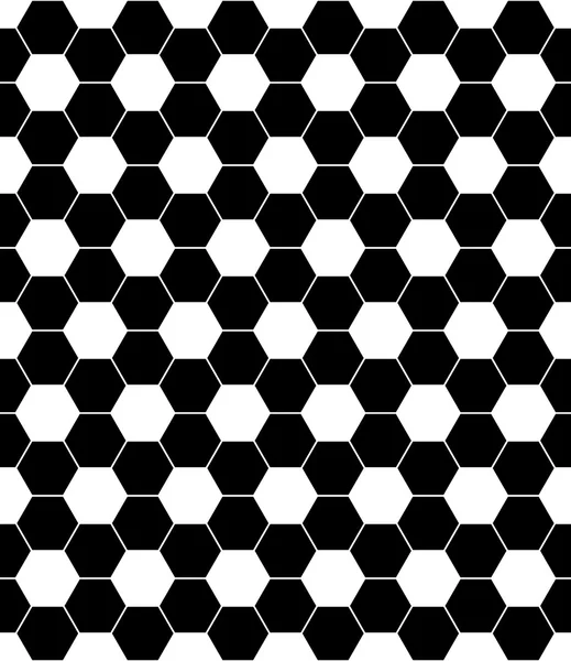 Vector modern seamless geometry pattern hexagon, black and white abstract geometric background, trendy print, monochrome retro texture, hipster fashion design — Stock Vector