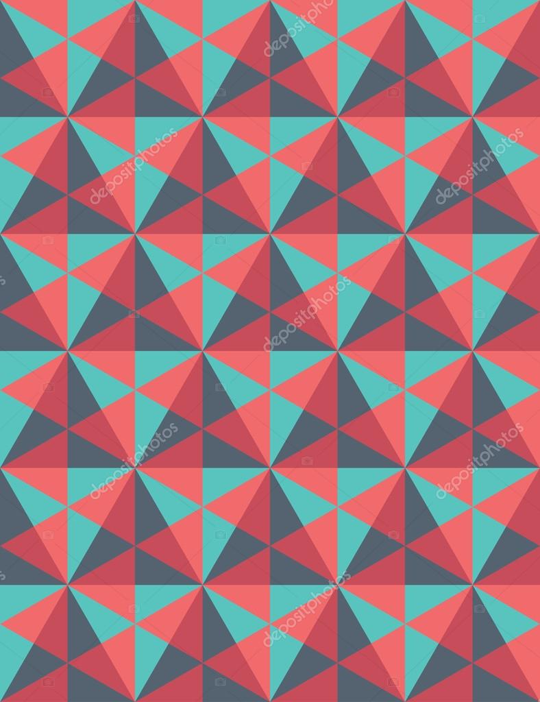 modern geometric wallpaper colorful