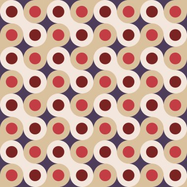 Vektör modern kesintisiz renkli geometri model, İngiliz anahtarı, renk soyut geometrik arka plan, trendy çok renkli baskı, retro doku, hippi moda tasarımı