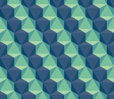 Vector modern seamless colorful geometry pattern triangle polygon, color blue abstract geometric background, trendy multicolored print, retro texture, hipster fashion design