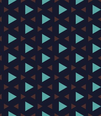 Vector modern seamless colorful geometry pattern triangle polygon, color blue brown abstract geometric background, trendy multicolored print, retro texture, hipster fashion design