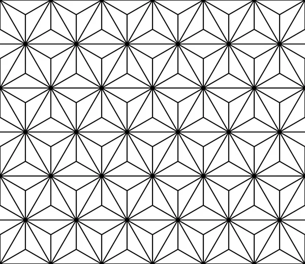 Vektör modern sorunsuz kutsal geometri model, siyah ve beyaz soyut geometrik arka plan, modaya uygun yazıcı, tek renkli retro doku, hippi moda tasarımı