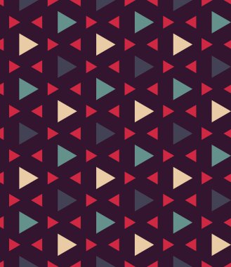 Vector modern seamless colorful geometry pattern triangle polygon, color blue red abstract geometric background, trendy multicolored print, retro texture, hipster fashion design