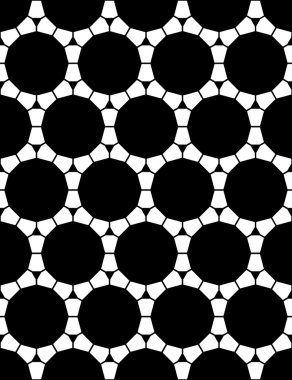 Vektör modern sorunsuz kutsal geometri web model, siyah ve beyaz soyut geometrik arka plan, trendy yazıcı, tek renkli retro doku, hippi moda tasarımı