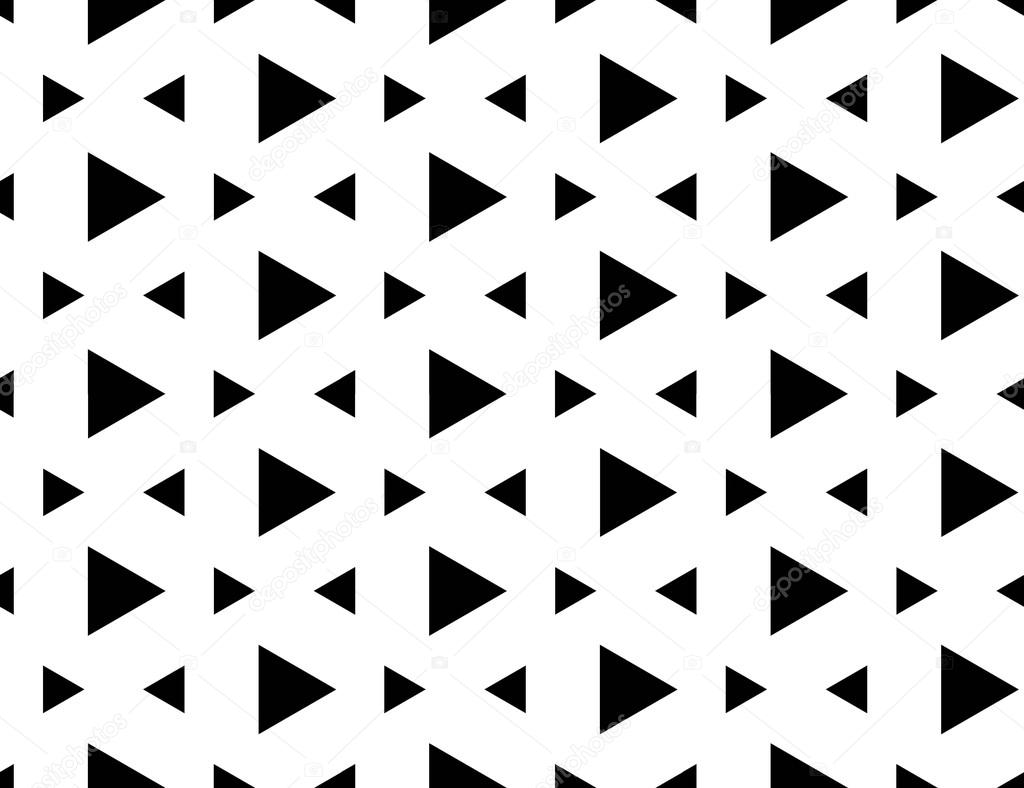 Vector moderno patrón de geometría inconsútil triángulos, fondo